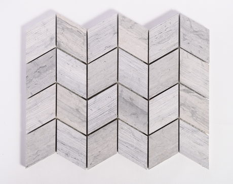 Acqueforti Wooden Silver Chevron