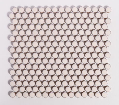 Antique Dot Pearl Round Mosaic