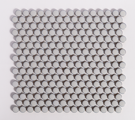Antique Dot Sage Round Mosaic