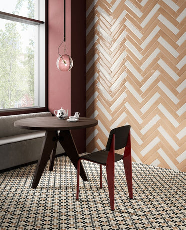 Terracotta Fiore, Terracotta Brick & Bianco Brick