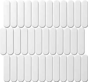 Elongated Oval Stacked Mosaic