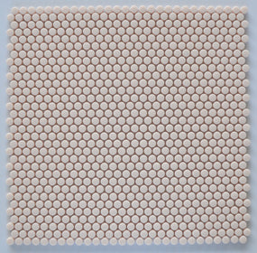 Enameled Glass Penny Round